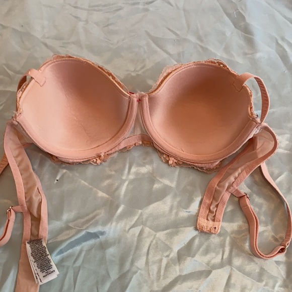 Pink Vintage-Style Bra - Picture 3 of 5